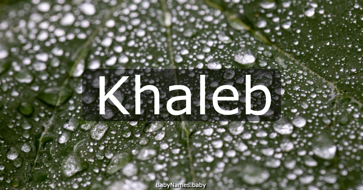 Khaleb