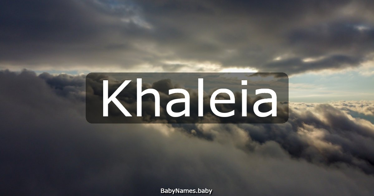 Khaleia