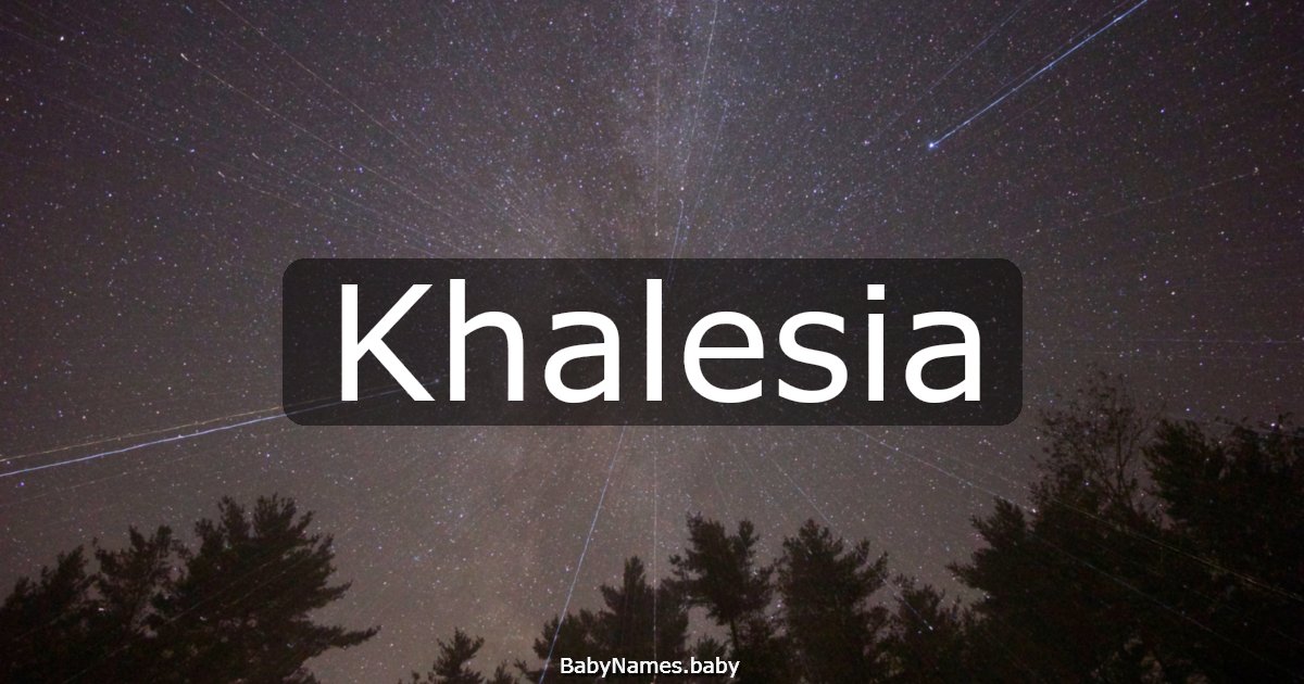 Khalesia