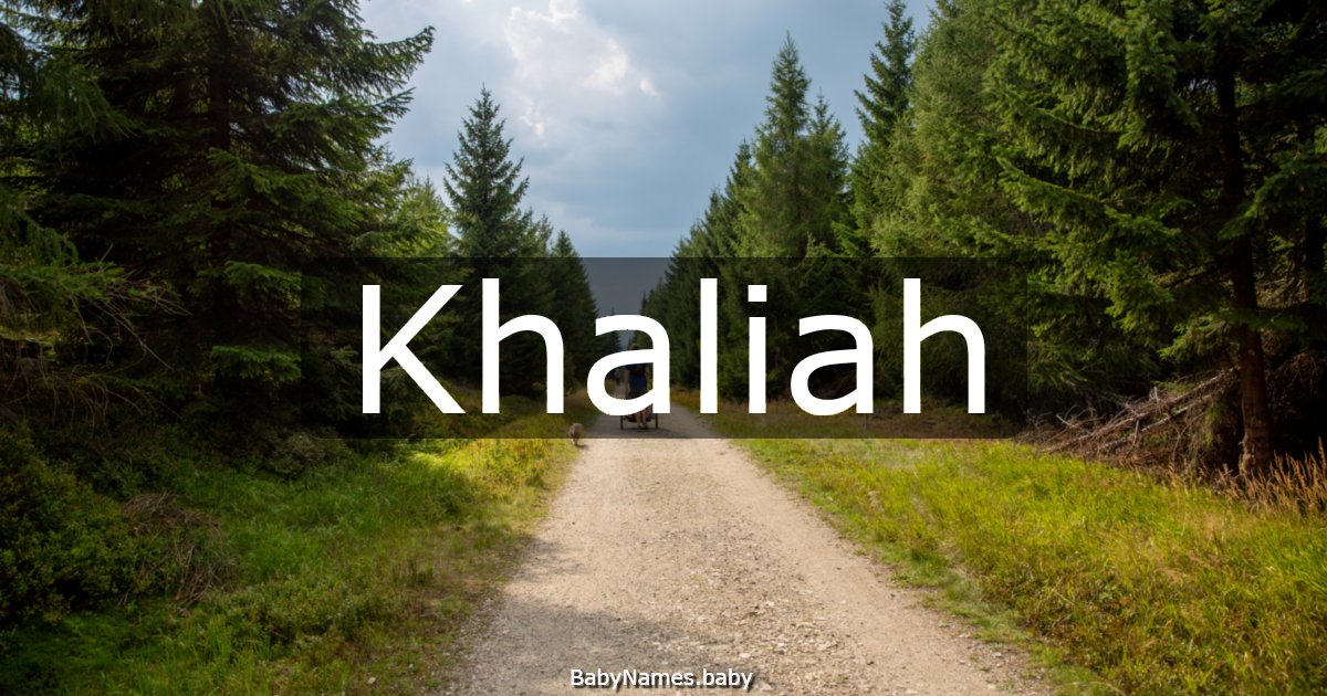 Khaliah