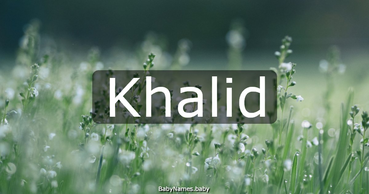 Khalid