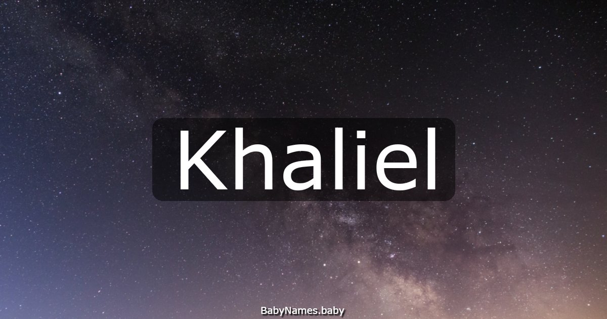 Khaliel