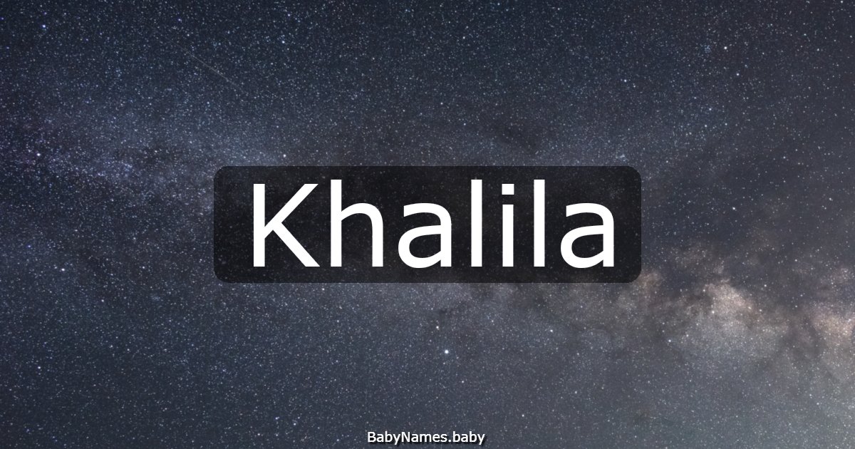 Khalila