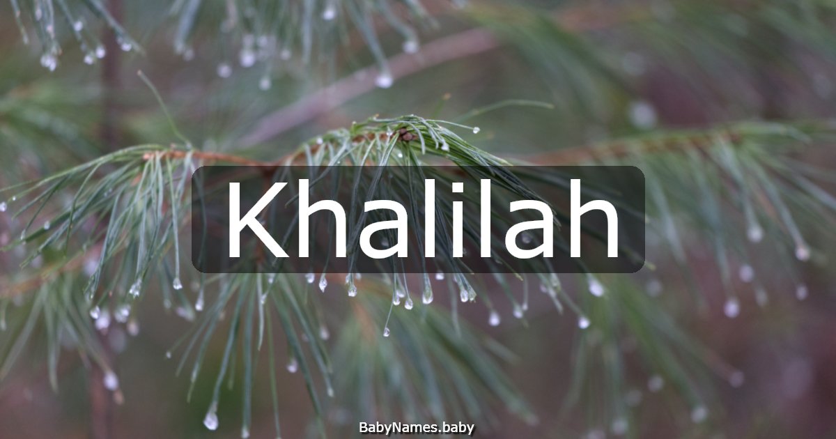 Khalilah