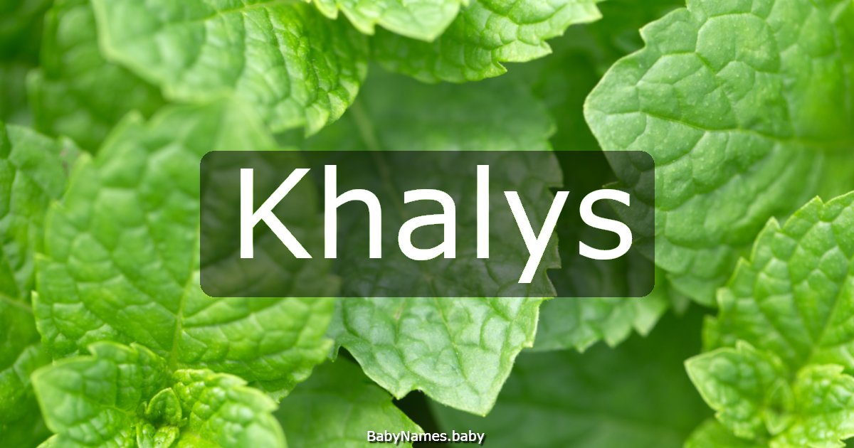 Khalys