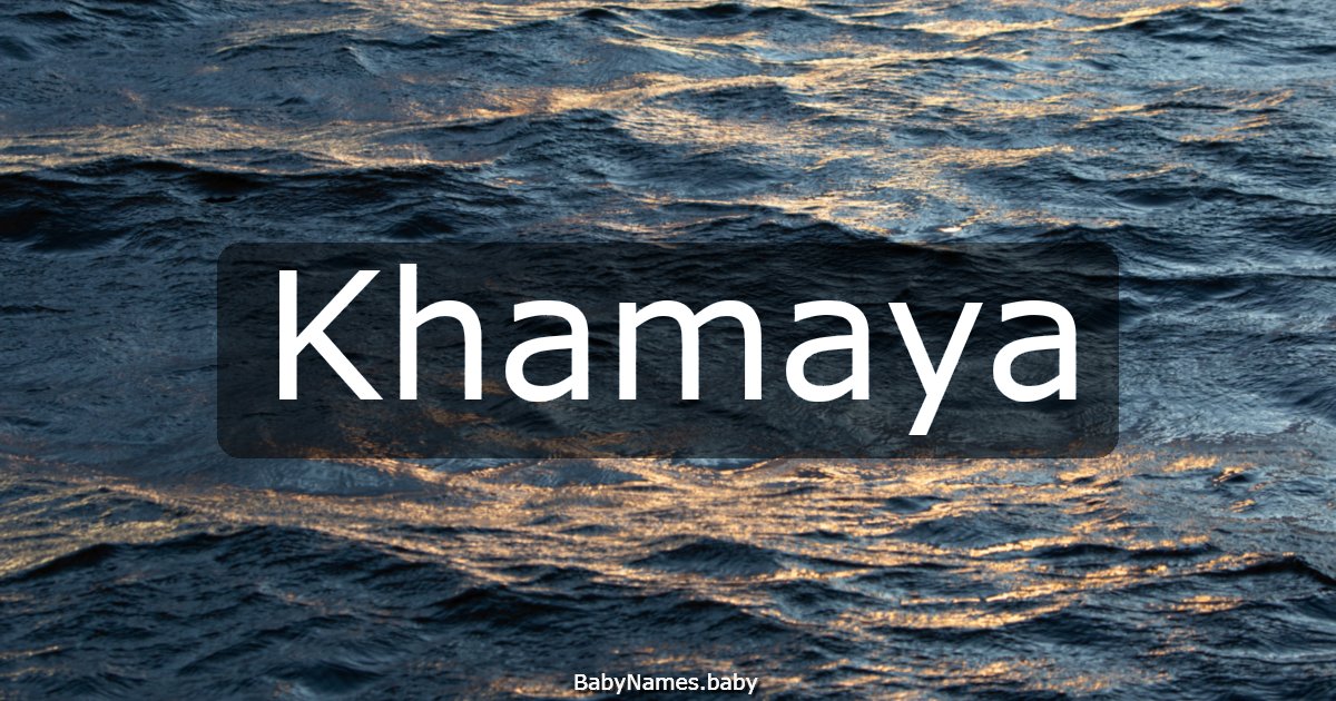 Khamaya