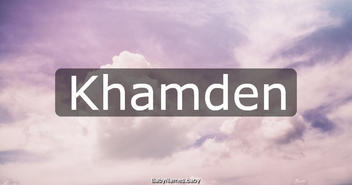 Khamden