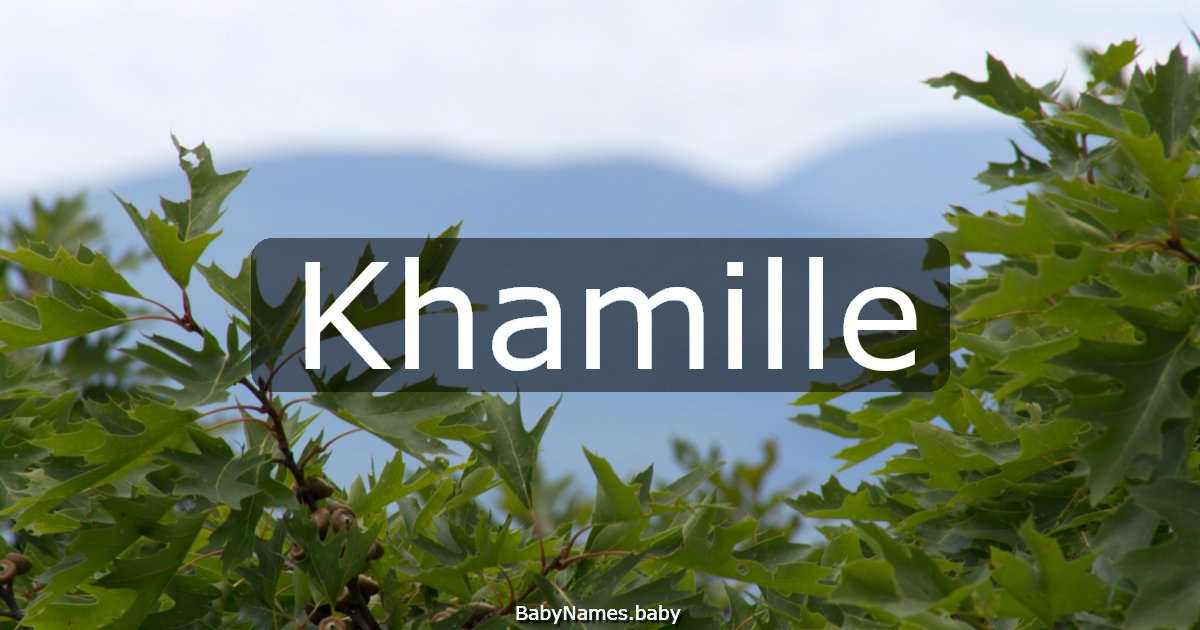 Khamille