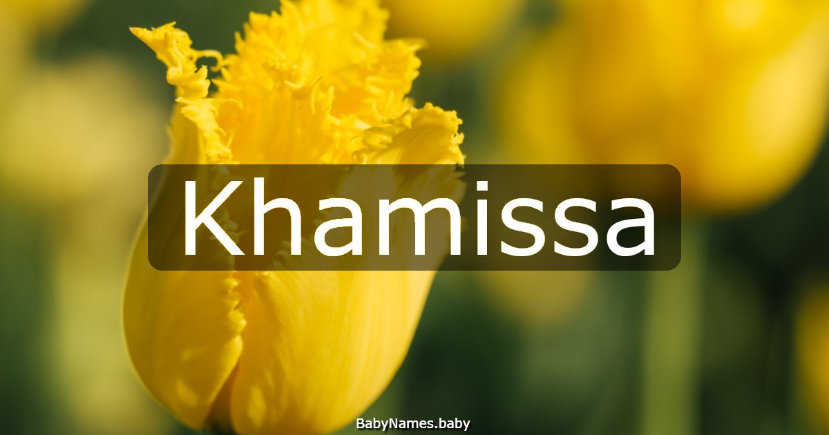 Khamissa