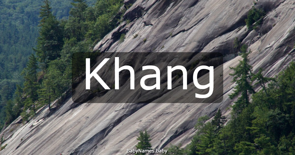 Khang