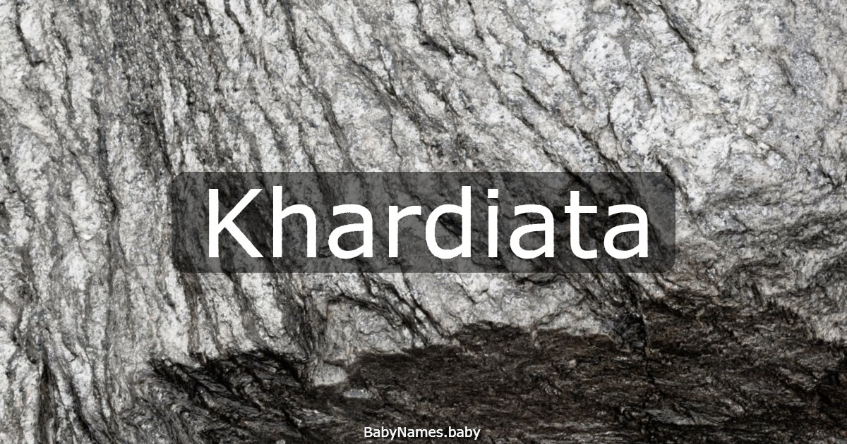 Khardiata