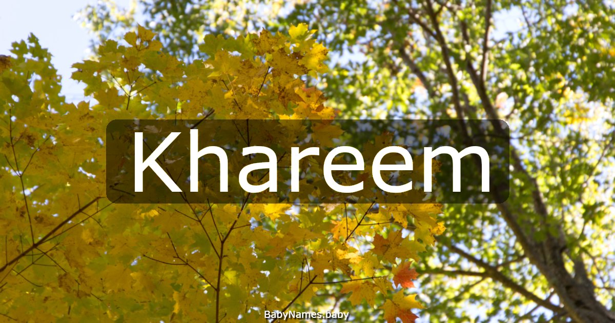 Khareem