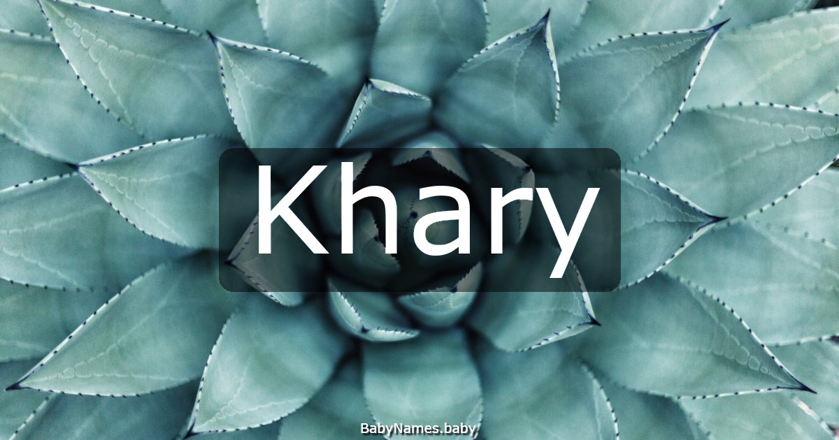 Khary