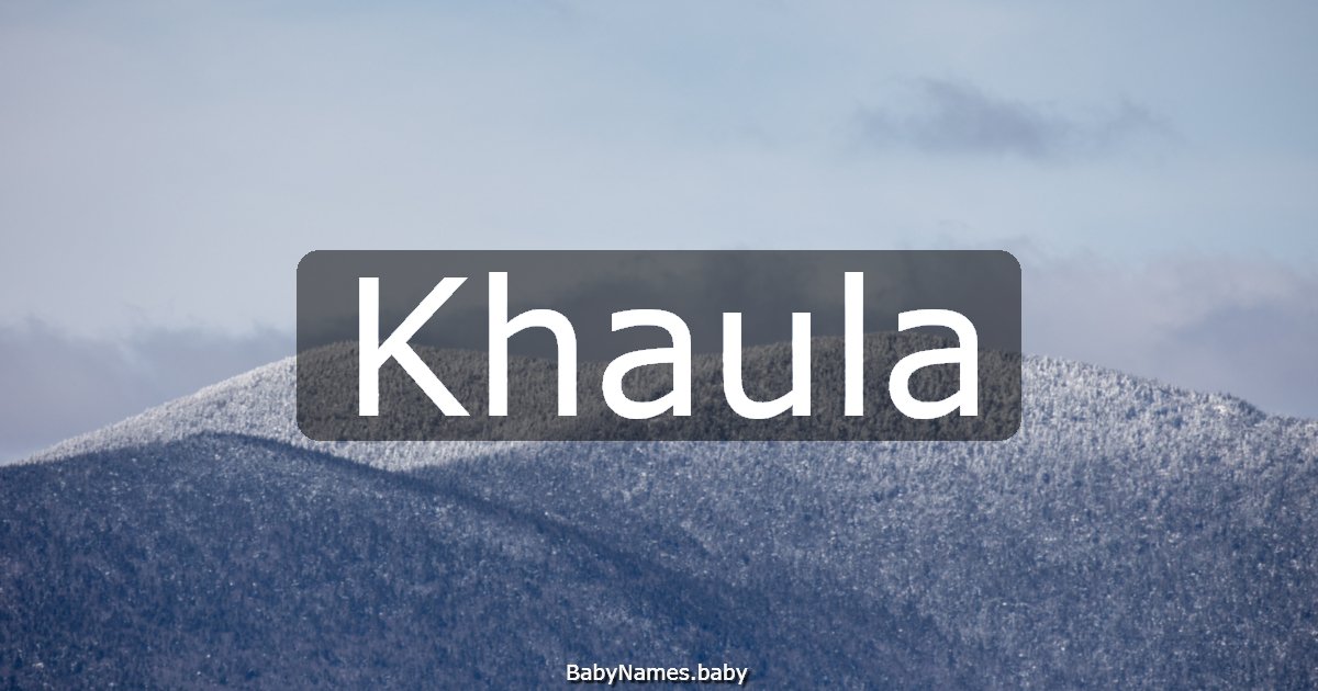 Khaula