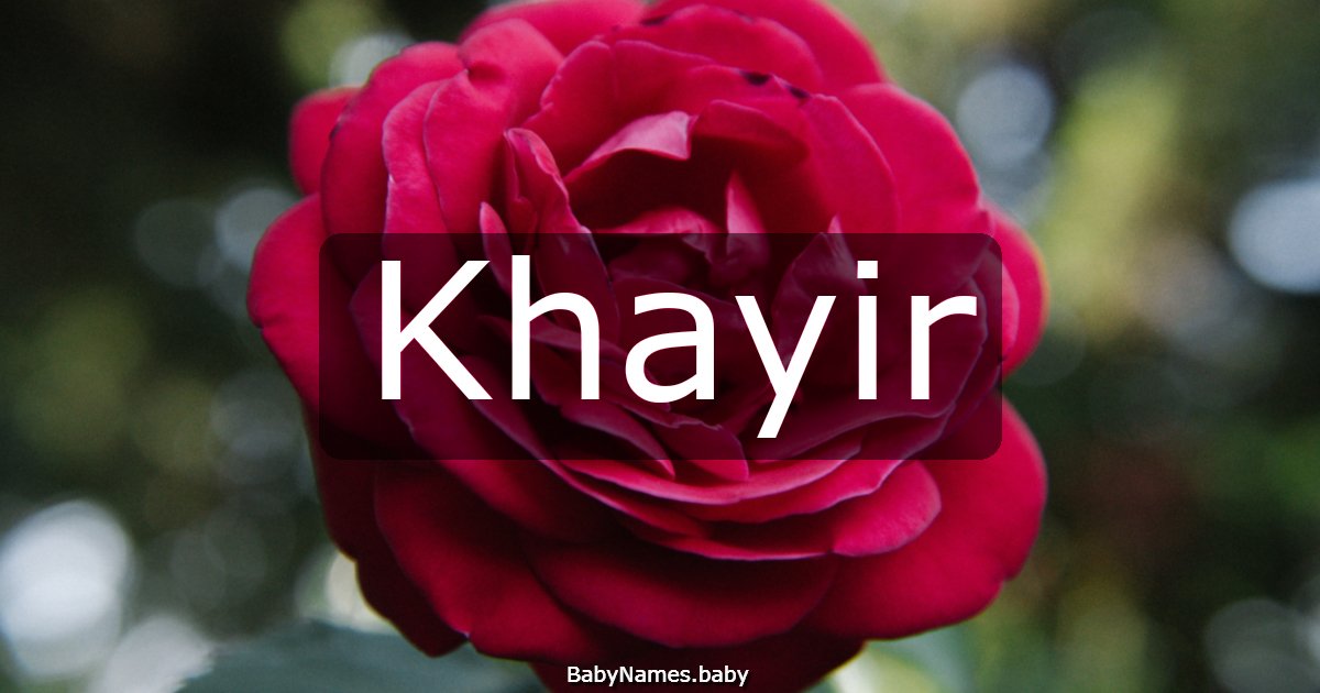 Khayir