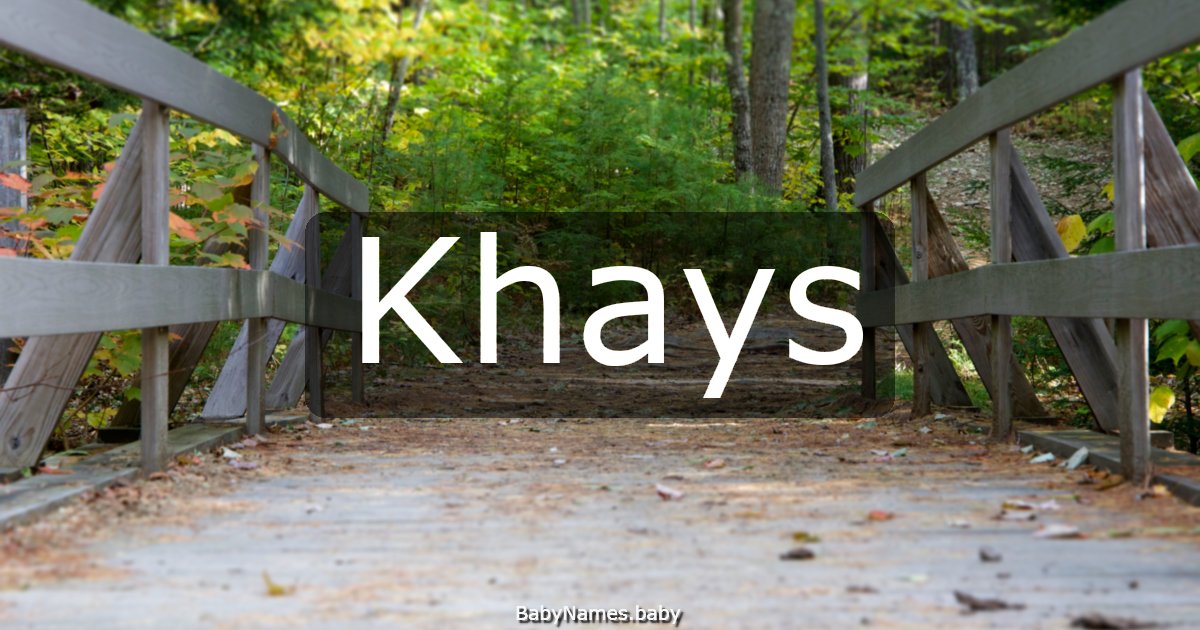 Khays