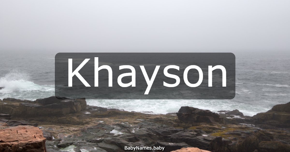 Khayson