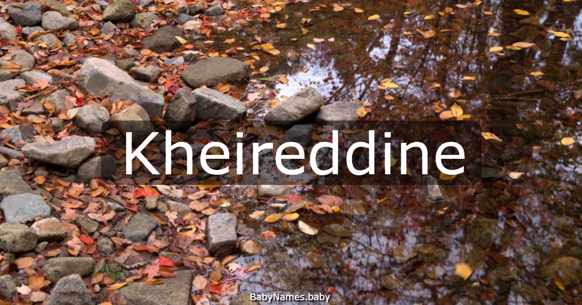 Kheireddine
