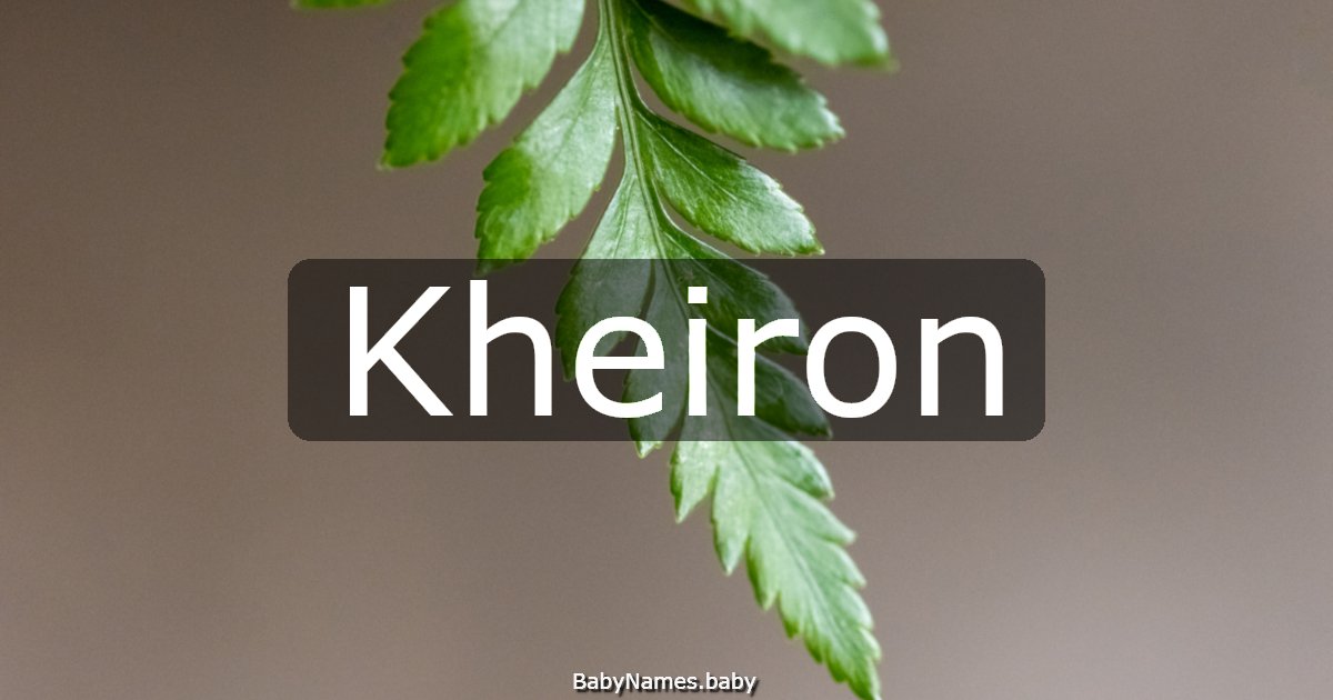 Kheiron