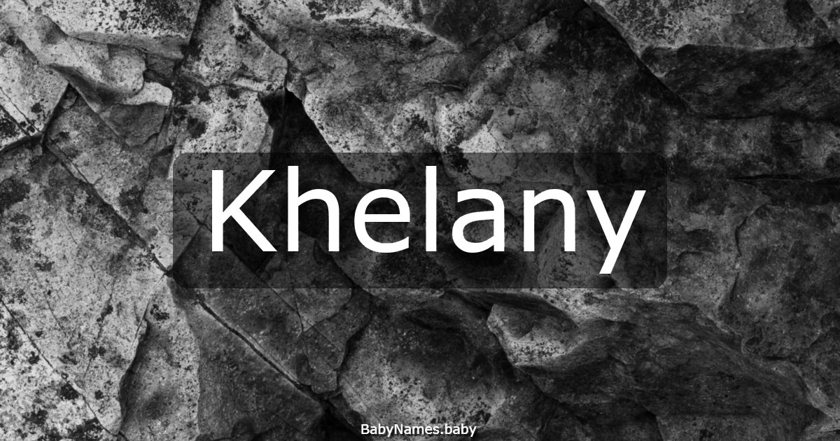 Khelany