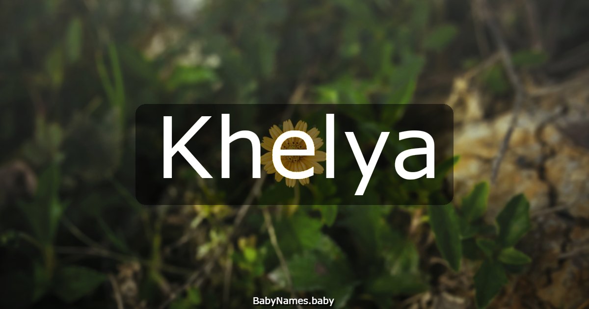 Khelya