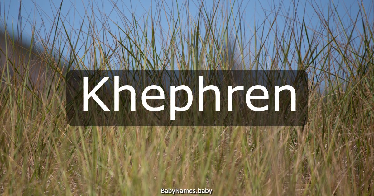 Khephren