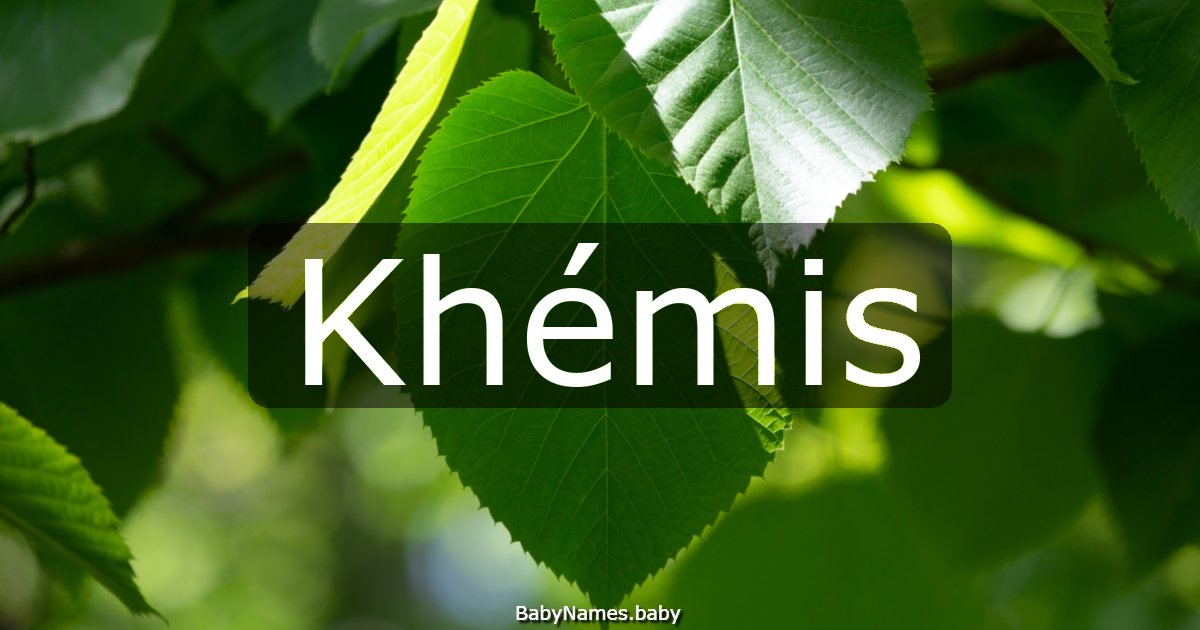 Khémis