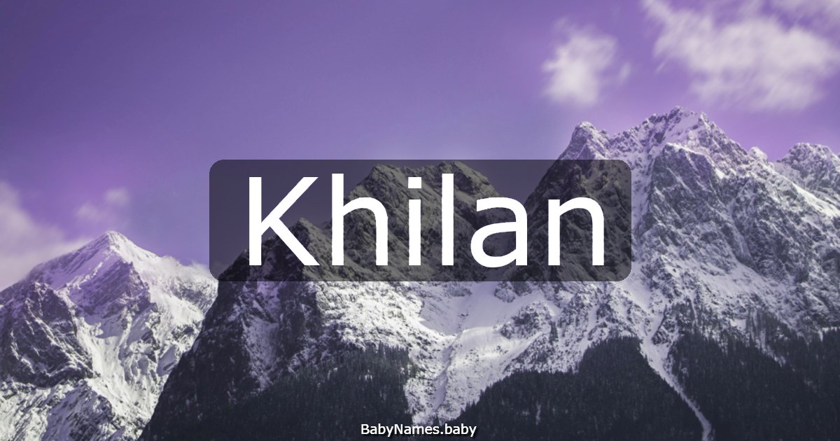 Khilan