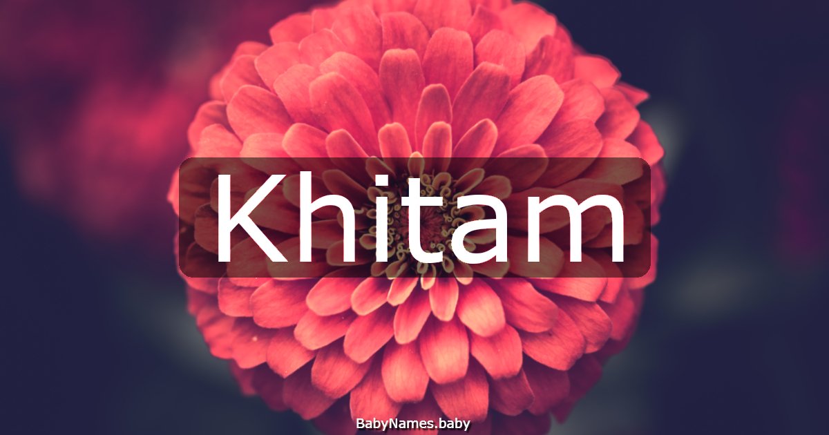 Khitam