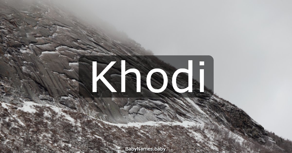 Khodi