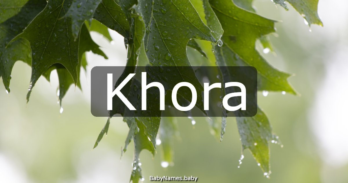 Khora