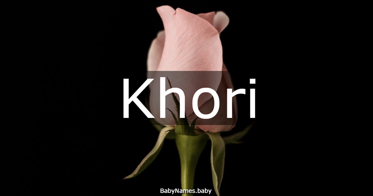 Khori