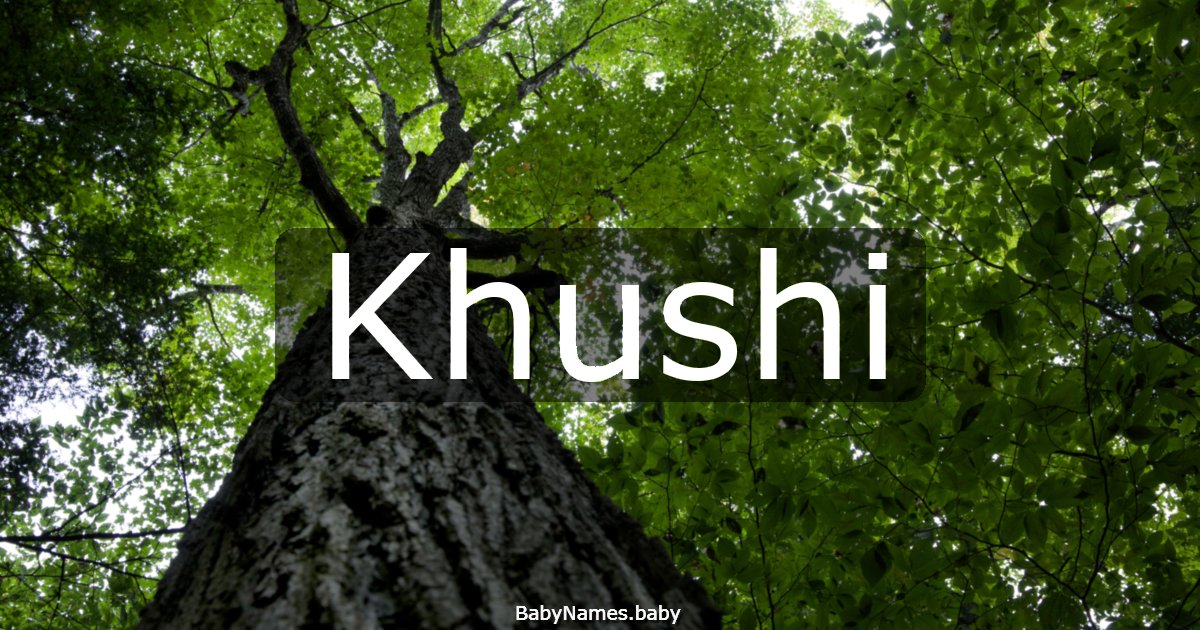 Khushi