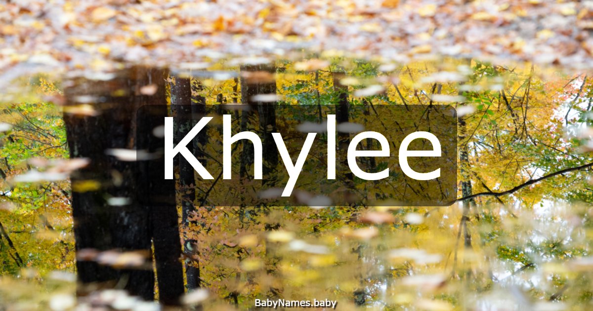 Khylee
