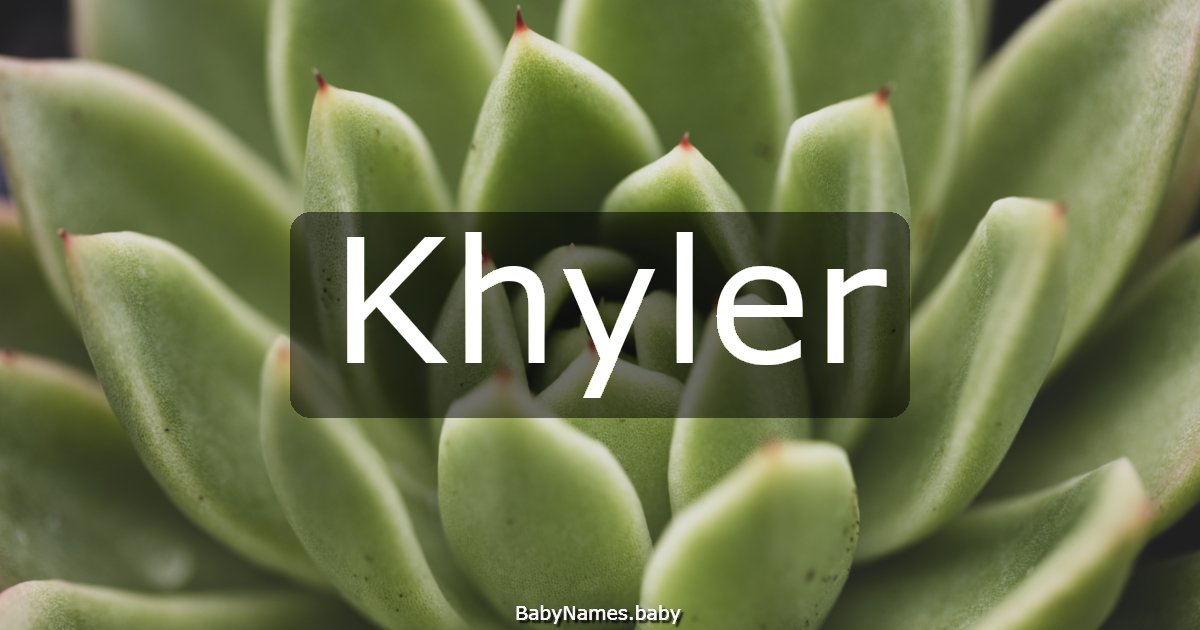 Khyler