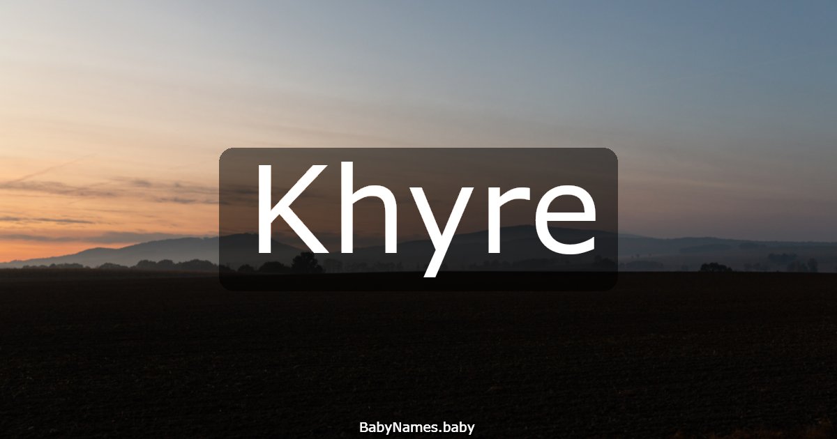 Khyre