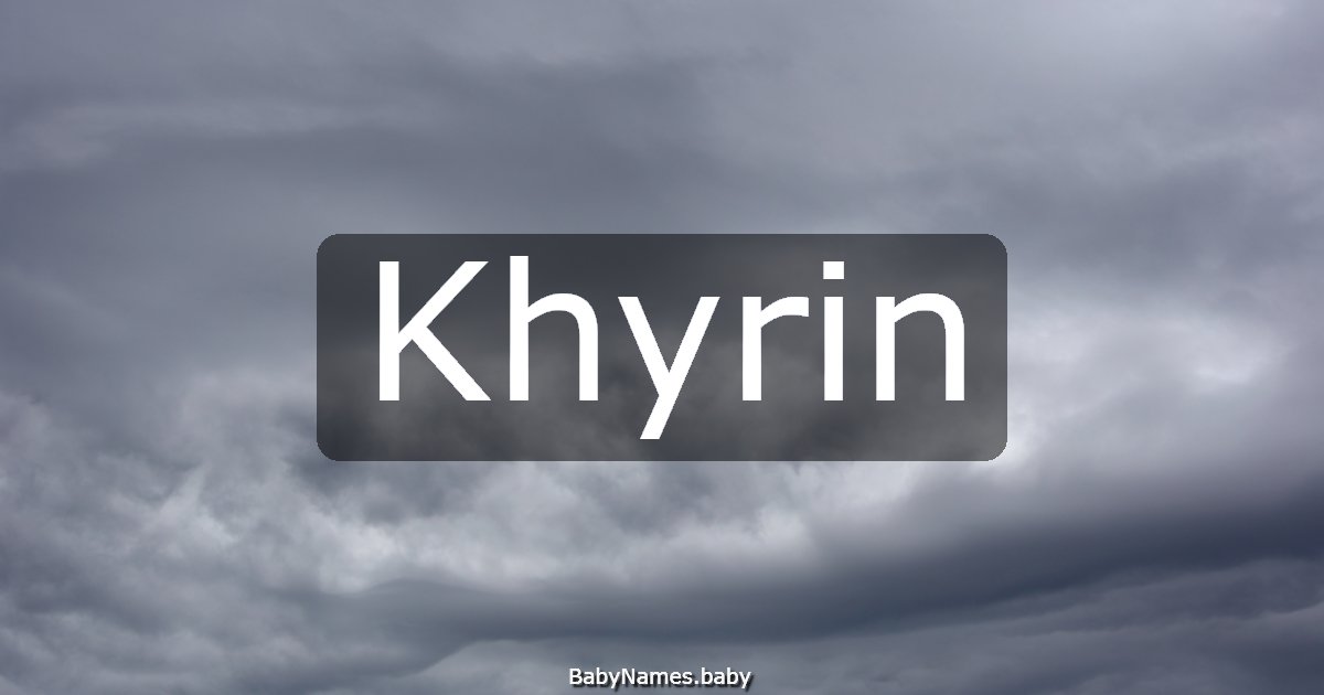Khyrin