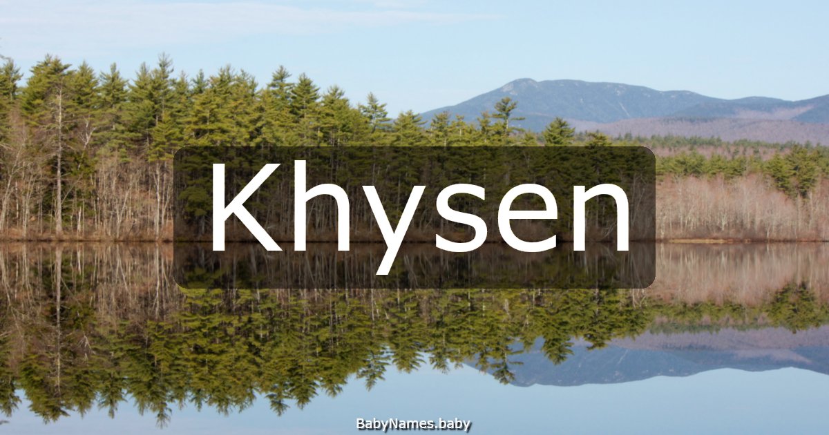 Khysen