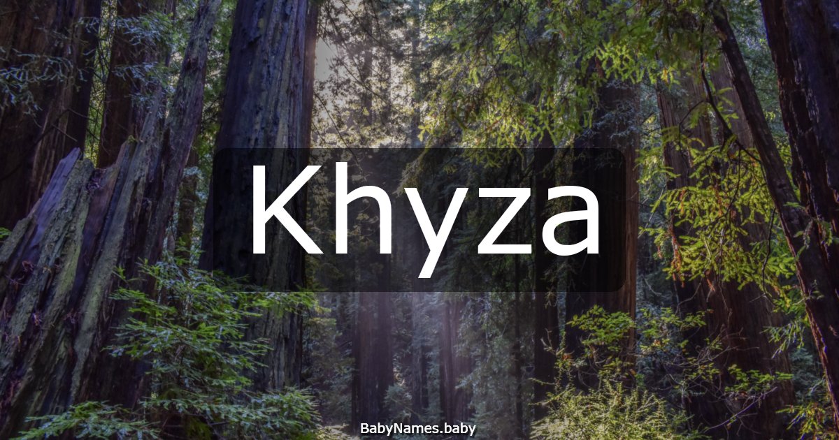 Khyza