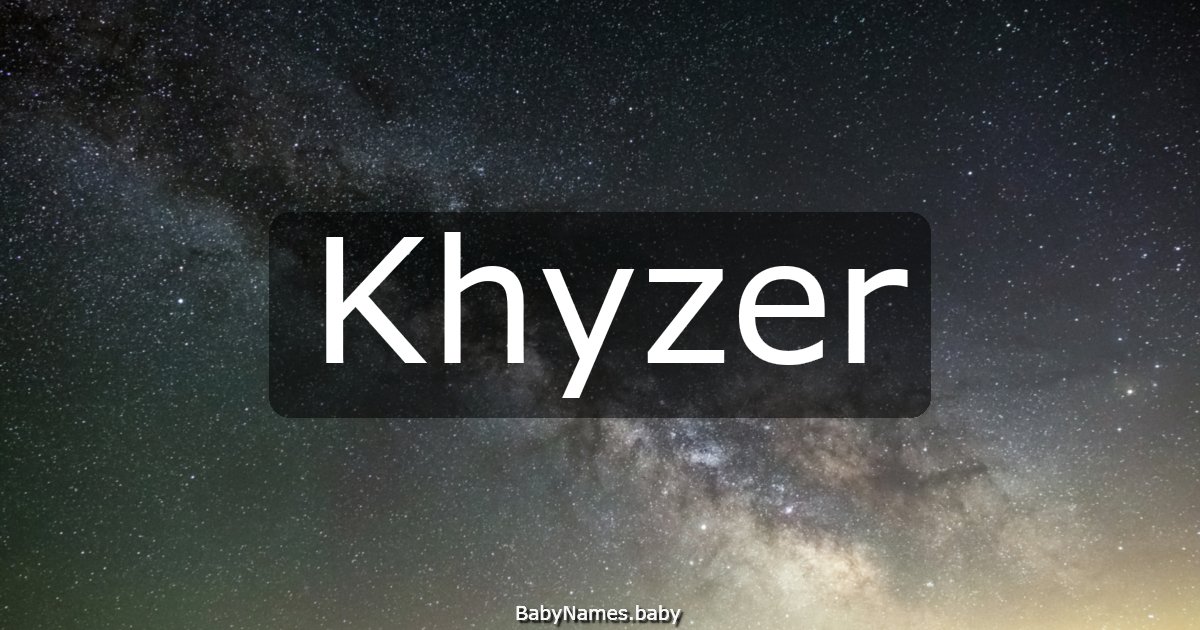 Khyzer