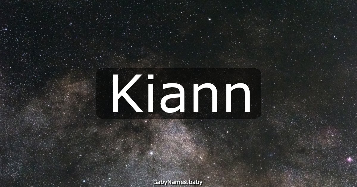 Kiann