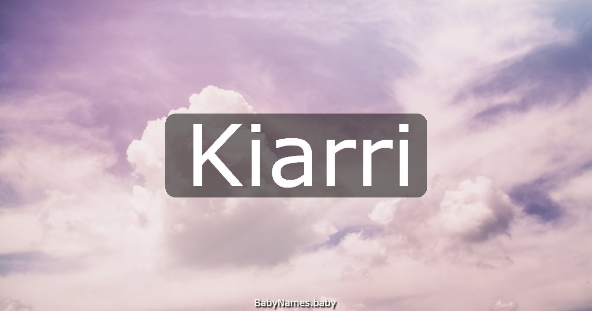 Kiarri