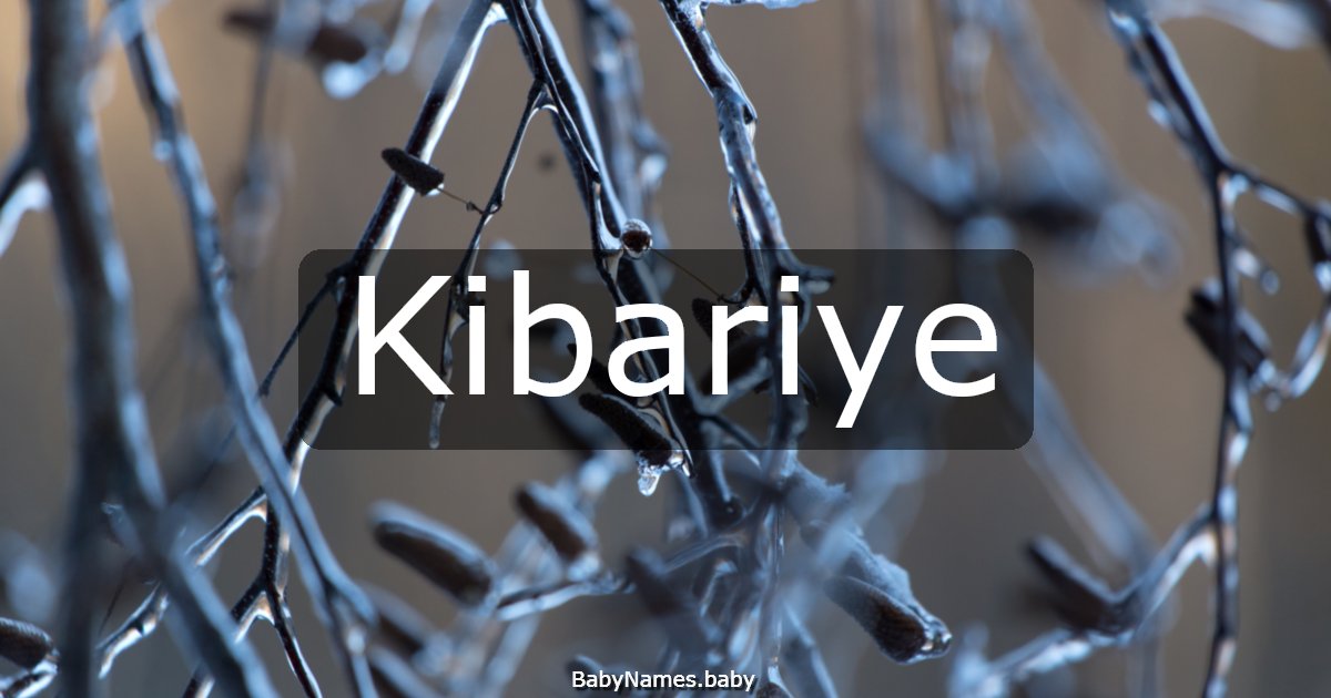 Kibariye