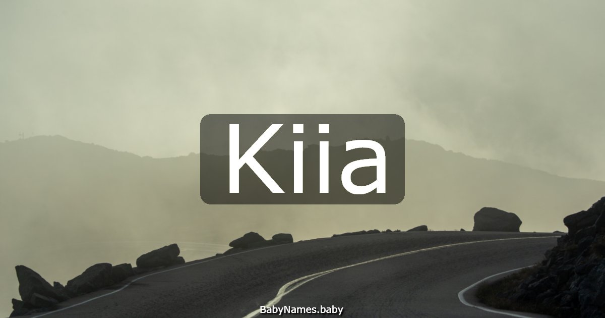 Kiia