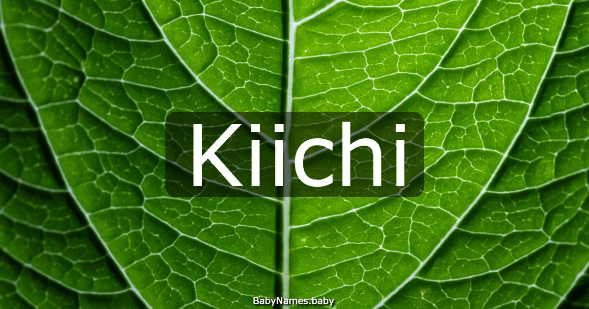 Kiichi