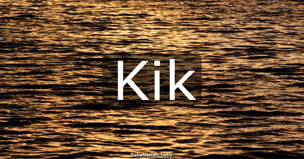 Kik