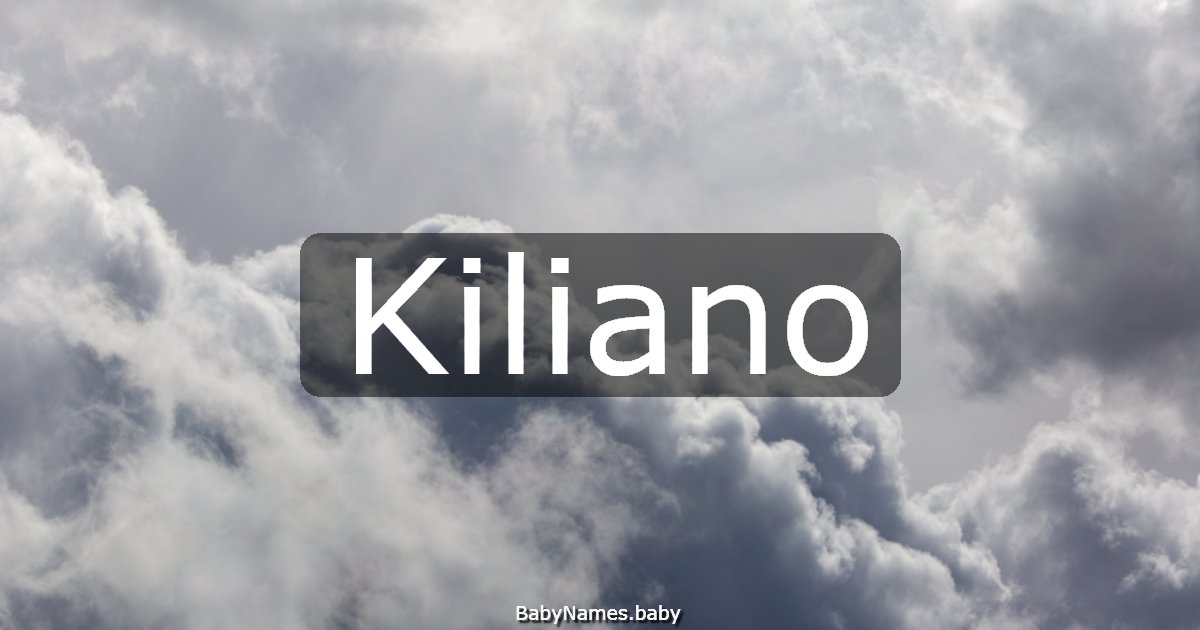 Kiliano