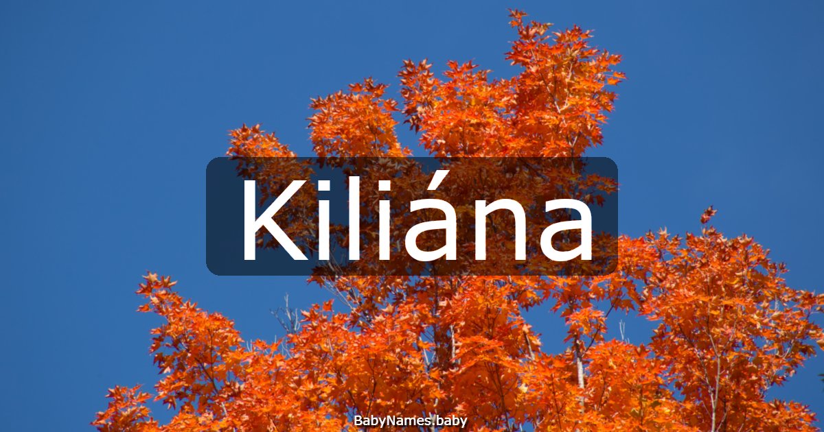Kiliána