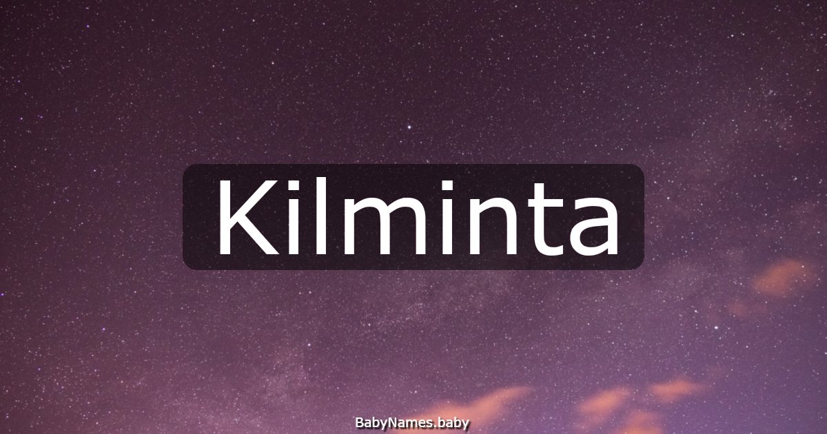 Kilminta