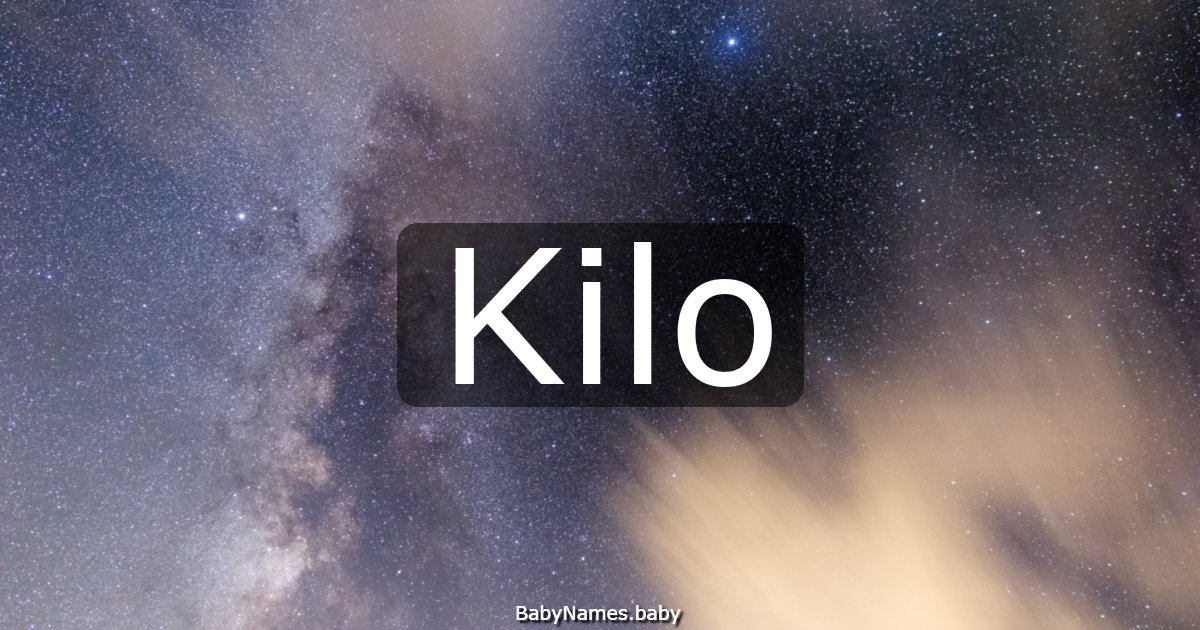Kilo